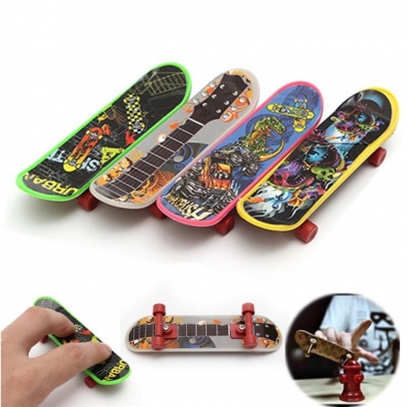 Finger Skate A Doigt en Bois Mini Skateboard DIY Pour Enfant