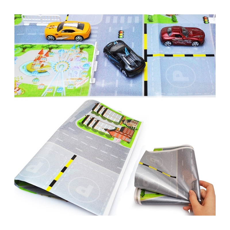 tapis circuit voiture puzzle