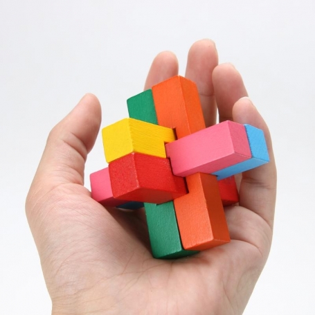 Le cube aimanté - puzzles et casse-tête en bois gratuits à