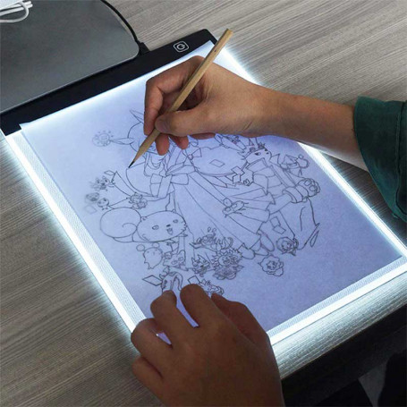 Tablette à dessin - Lumineuse - Enfant - Apprendre à dessiner